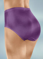 Viererpack Slips mit Gummizug 2X VIOLETT, 2X SCHWARZ