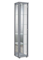 Vitrine, 1-türig, mit LED-Beleuchtung, 