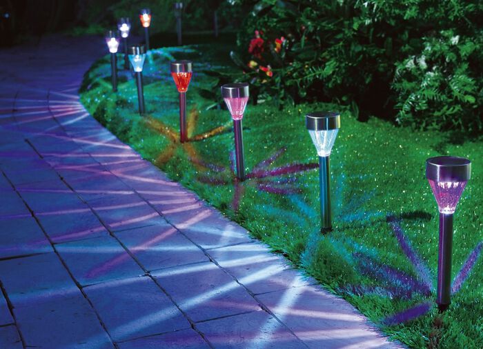 Solarleuchten, Sternenlicht, 10-teilig 
