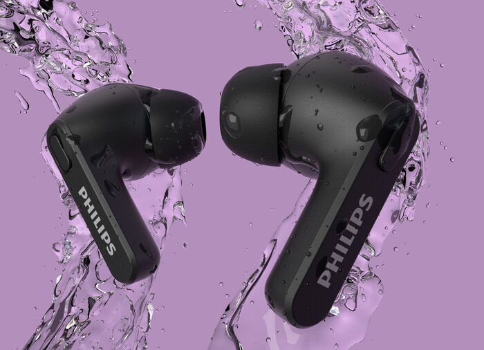 Philips TAT2206BK/00 In-Ear Kopfhörer inkl. Ladeschale SCHWARZ