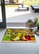 Fussmatte mit rutschhemmendem Vinylr&uuml;cken 