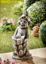 Wichtel mit Solarbl&uuml;te 