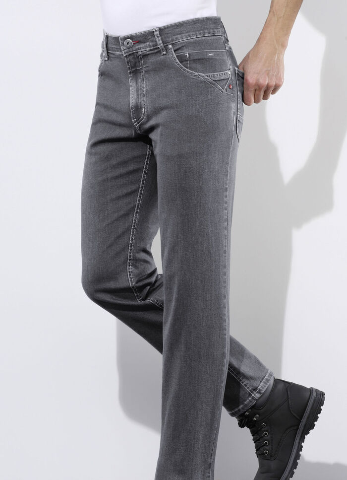 «Francesco Botti»-Jeans in 3 Farben GRAU