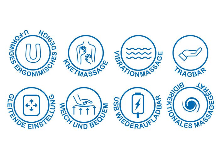 Nacken- und Schultermassageger&auml;t 