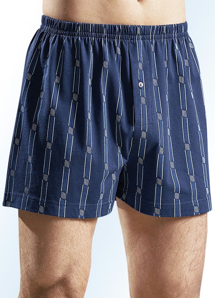 Viererpack Boxershorts, bunt dessiniert 