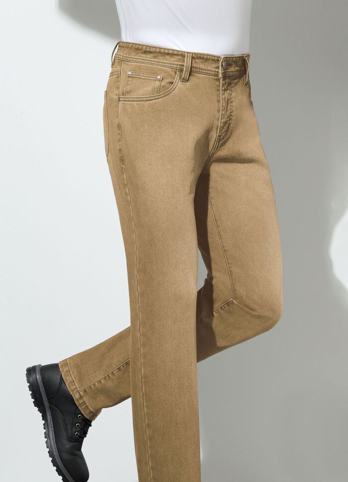 W&auml;rmende Thermojeans in 3 Farben BEIGE