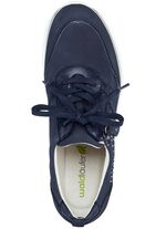 Waldl&auml;ufer, bequeme Damen-Schn&uuml;rschuhe, Weite H, mit herausnehmbarem Fussbett MARINE