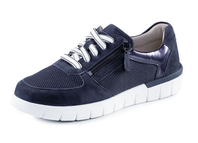ELENA EDEN Sneaker aus Veloursleder und luftigem Textilmaterial 