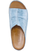 Gemini Pantolette mit seitlichen Gummizügen HELLBLAU