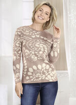 Pullover in Jacquard-Dessin 