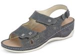 Mubb, bequeme Damen-Sandalen, Weite H, mit herausnehmbarem Fussbett 