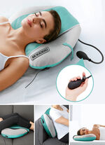 Shiatsu-Massagekissen mit Vibration und W&auml;rme 