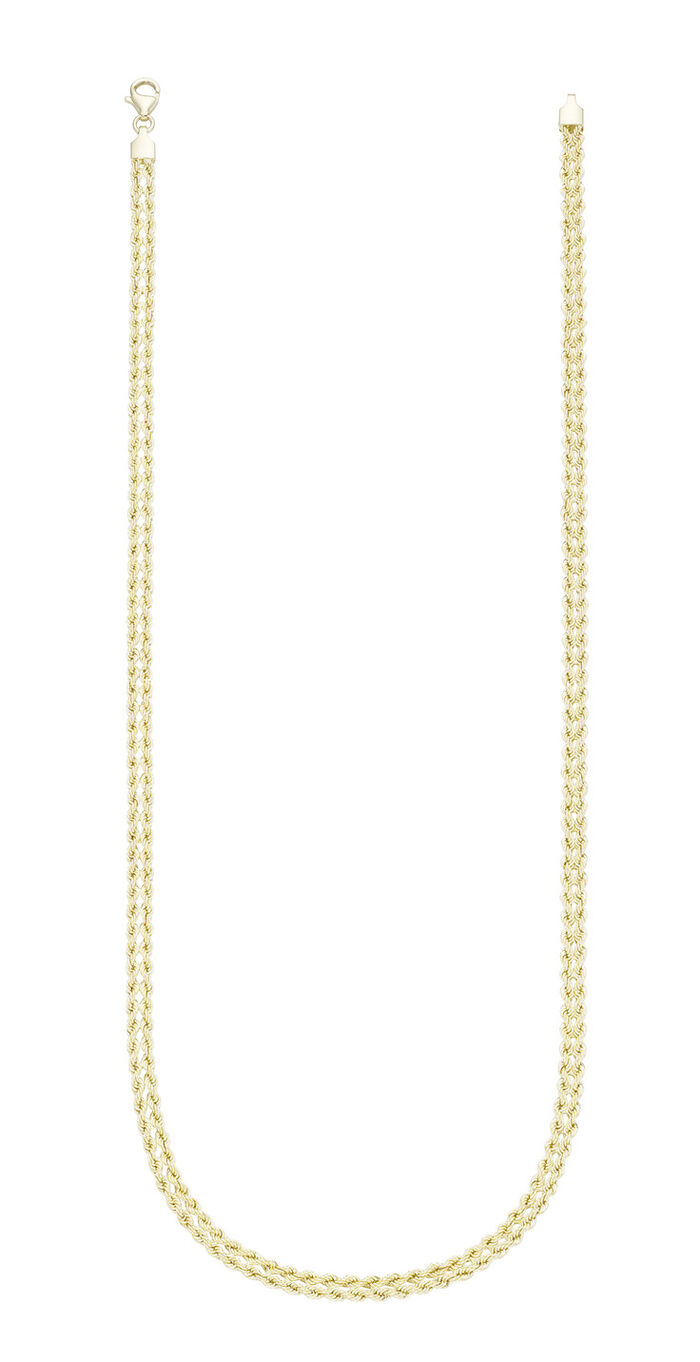 Kordelketten-Garnitur aus Gold 585/- fein 