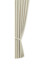 Verdunkelungs-Schals mit Universalschienenband BEIGE