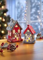 Beleuchtete H&auml;uschen im 2er-Set 