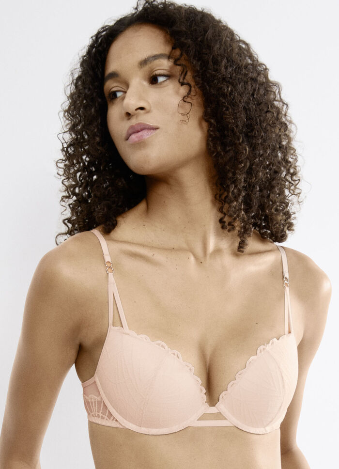 Triuimph Push-up-Bügel-BH aus feiner Elastikspitze 