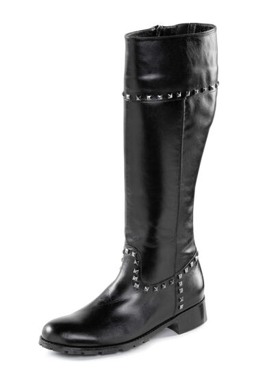 Andrea Conti Stiefel mit feschem Nietenbesatz 