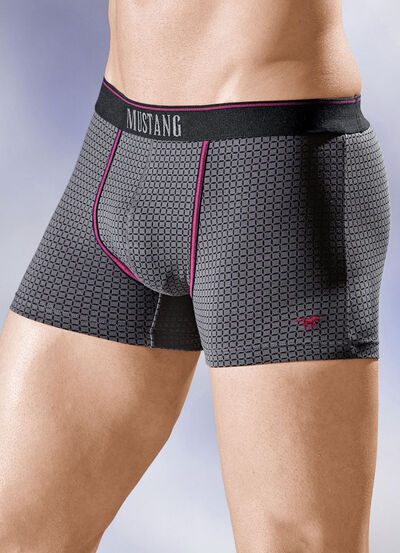 Mustang Dreierpack Pants, dessiniert - 
