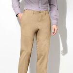 Hose von &laquo;Francesco Botti&raquo; mit Komfortbund in 3 Farben BEIGE