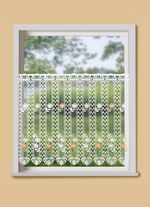 Kurzvorhang in Macram&eacute;-Qualit&auml;t MULTICOLOR