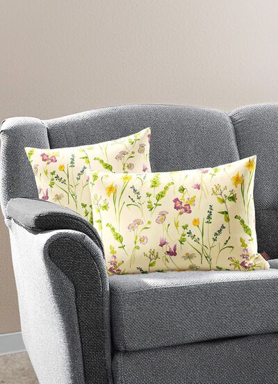 Kissenbez&uuml;ge mit Reissverschluss 