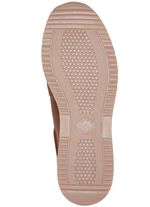 ELENA EDEN Sneaker mit Schn&uuml;rung und Seitenreissverschluss COGNAC