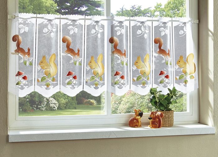 Kurzvorhang &laquo;Eichh&ouml;rnchen&raquo; 