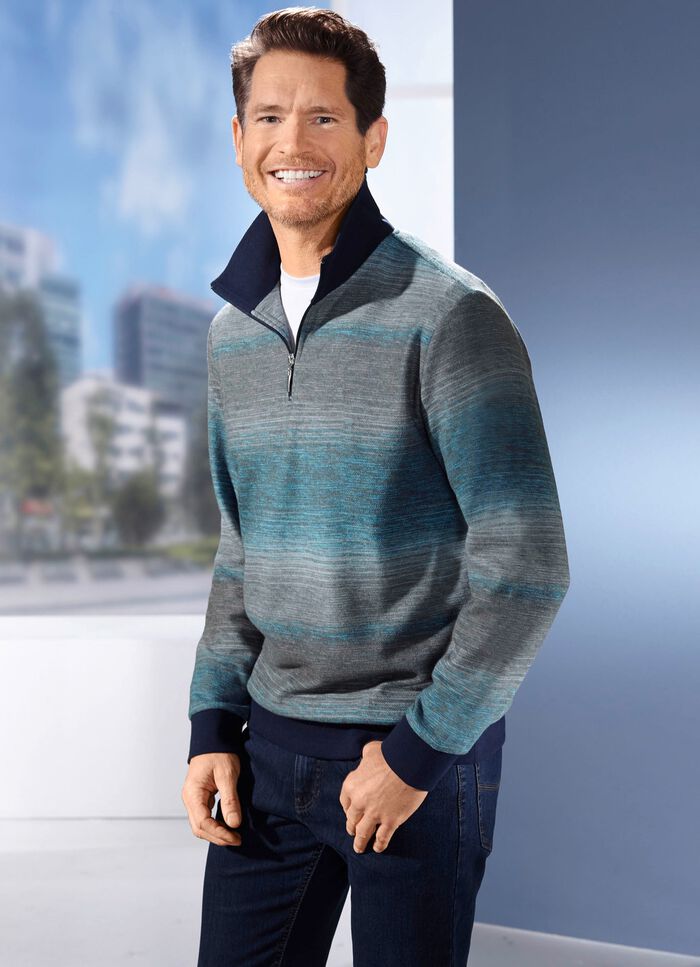 Troyer mit kurzem Reissverschluss 