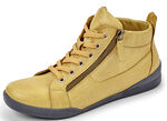 Andrea Conti, sportive Damen-Boots, mit herausnehmbarem Fussbett SENFGELB