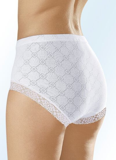 F&uuml;nferpack Slips mit Gummizug im Bund 