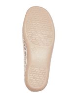 Slipper in Goldbeige aus Textilmaterial GOLDBEIGE