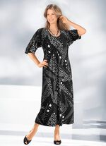Kaftan mit Pf&ouml;tchen-Print 