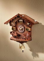 Kuckucksuhr aus Holz 