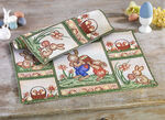 Platzset aus Gobelin, 2-teilig, 