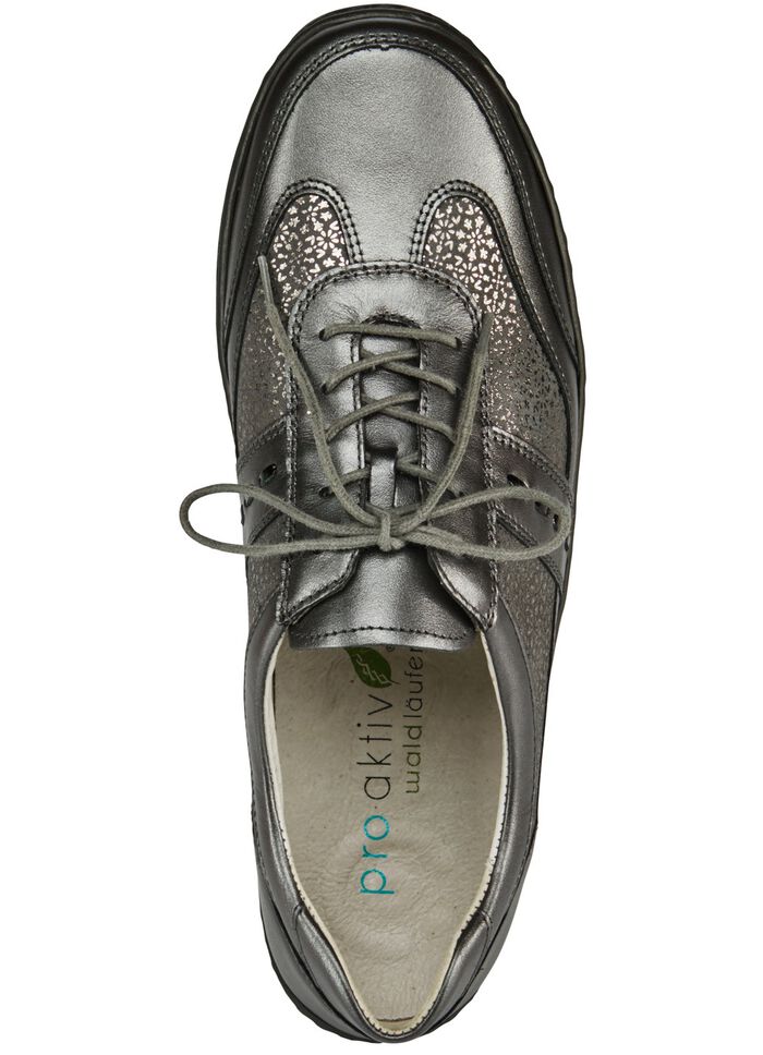 Waldl&auml;ufer, bequeme Damen-Schn&uuml;rschuhe, Weite H, mit herausnehmbarem Fussbett 