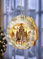 Beleuchtetes Fensterbild 