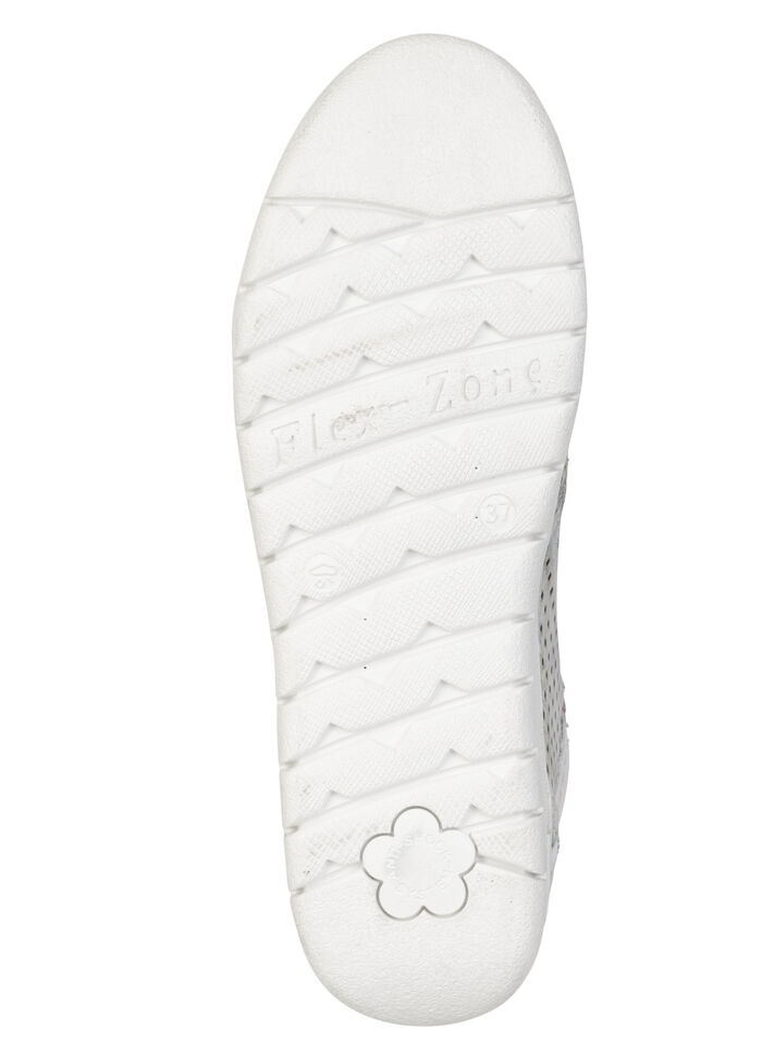 ELENA EDEN, sommerliche Damen-Boots, Weite H, mit herausnehmbarem Fussbett ECRU-BUNT