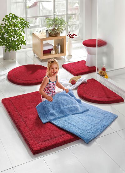 Bad-Wendegarnitur aus 100% Baumwolle 