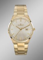 Dugena-Quartz-Herrenuhr mit Edelstahlbandgeh&auml;use 
