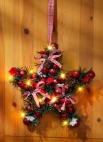 Beleuchteter Wandkranz 