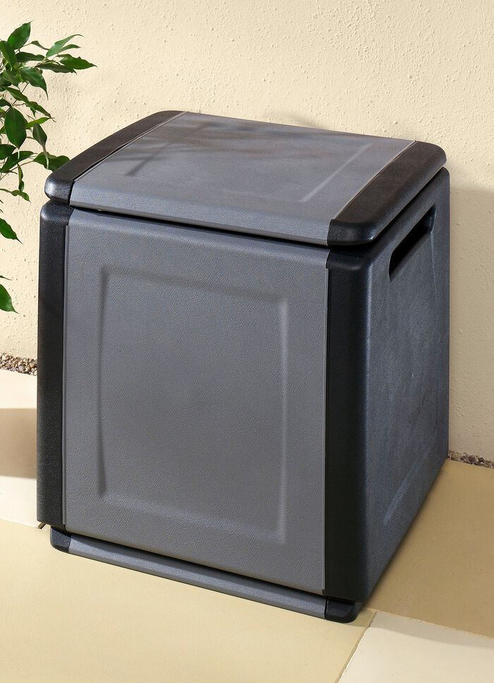 Gartenboxen aus robustem Polypropylen GRAU