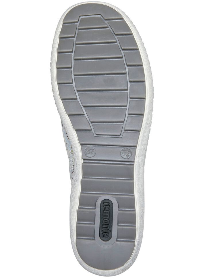 Remonte, elegante Damen-Sneaker, Weite G, mit Reissverschluss SILBER-BUNT