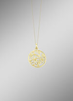 Filigraner Anh&auml;nger im Blumendesign 