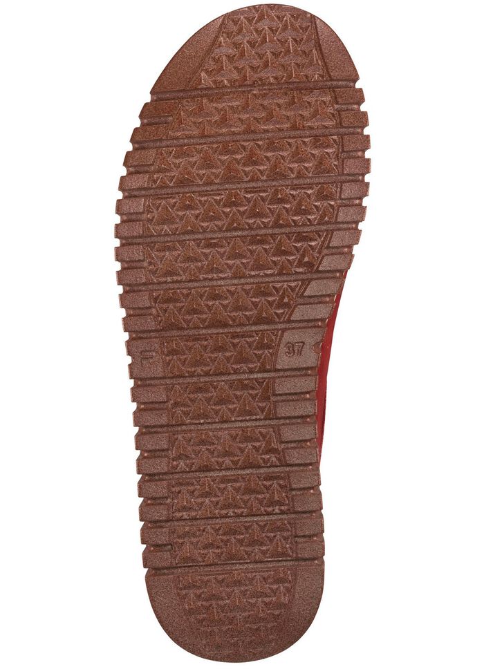 Mokassin-Schn&uuml;rschuh aus Rind-Nubukleder 