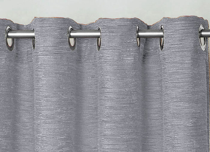 Fensterdekoration aus schwerer Thermo-Chenille-Qualität ROSÉ