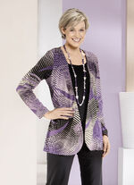 Shirt in Jacken-Optik, 