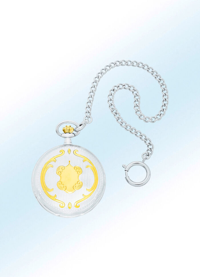 Taschenuhr mit Wiener Gravur 