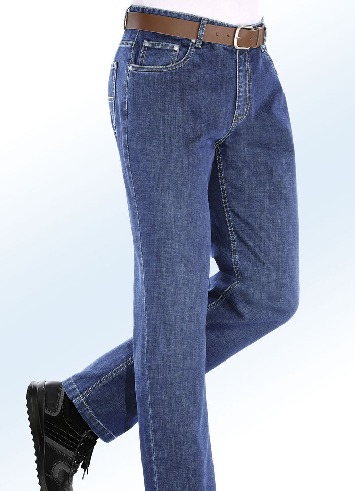 Jeans in 3 Farben JEANSBLAU