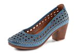 Gemini, sommerliche Damen-Pumps, Weite G, aus Leder JEANS