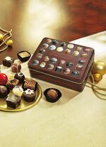 Geschenkdose &laquo;Manchmal hilft nur noch Schokolade&raquo; 